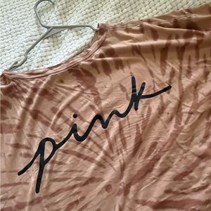 Pink oversized tee